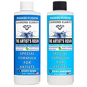 Crystal Clear- Art Resin Epoxy - The Artist's Resin for Coating ...