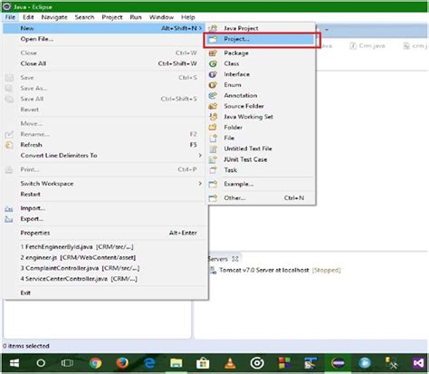 Java Database Project Eclipse 的图像结果