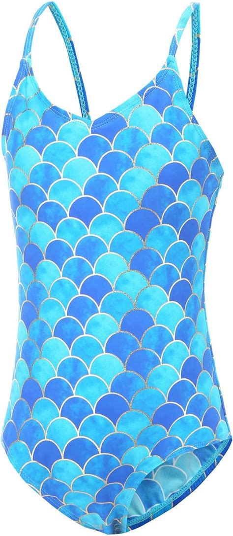 Moon Tree Girls One Piece Swimsuits Mermaid Bathing Suits India | Ubuy