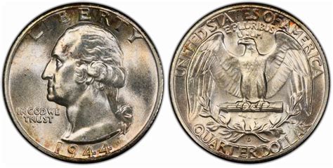 1944 Quarter Value (Price Chart, Error List, History & Varieties)