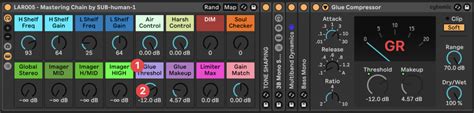 Image result for Using the Master Bus Compressor Reason