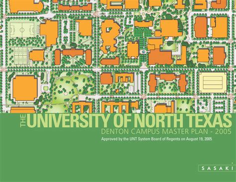 The University of North Texas Denton Campus Master Plan - 2005 - UNT ...