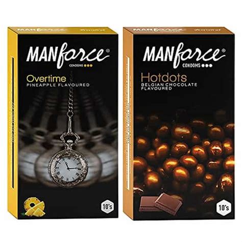 Buy MANFORCE PREMIUM HOTDOTS BELGIAN CHOCOLATE & OVERTIME PINEAPPLE ...