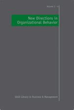 New Directions in Organizational Behavior | SAGE India