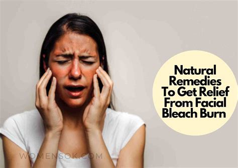 8 Natural Remedies To Get Relief From Facial Bleach Burn | Soothing Ti