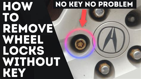 Remove Wheel Lock without Key 的图像结果