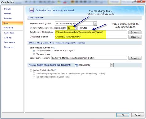 Autosave Word Files 的图像结果
