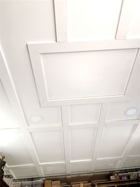 Board and Batten Ceiling for Farmhouse Sheshed