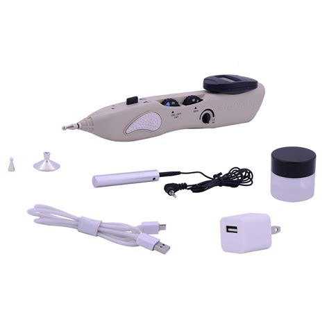 Acupressure Health Care System Acupuncture Electro Device Pen - Cream ...