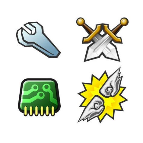 Entry #24 by Crystaliumjmc for Design 2 Menu Icons for RPG | Freelancer