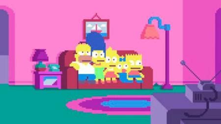 Image result for Simpsons 8-Bit Intro
