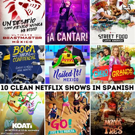 Top 10 Appropriate Netflix Shows in Spanish Class - Mis Clases Locas