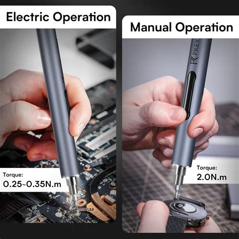 Buy Electric Screwdriver, Mini Electric Screwdriver Cordless with 28 ...