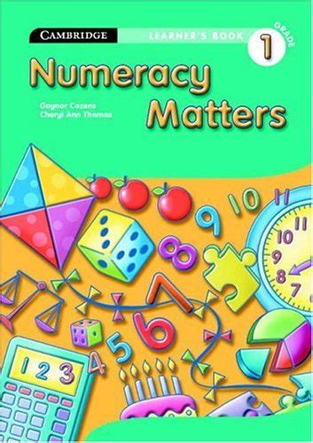 Numeracy Matters Learner's Book Grade 1 : Cozens, Gaynor, Thomas ...