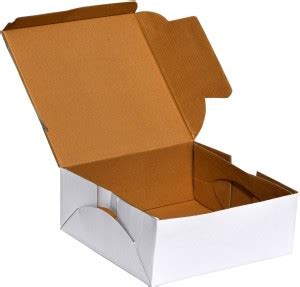 PACKMAN Corrugated Craft Paper 10X10X4 Inches Ecommerce Packaging Box ...