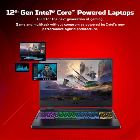 Buy Acer Nitro 5 Gaming Laptop/ 12th Gen Intel Core i5-12500H Processor ...
