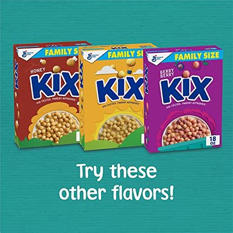 Berry Berry Kix Whole Grain Breakfast Cereal - Family Size 18 oz