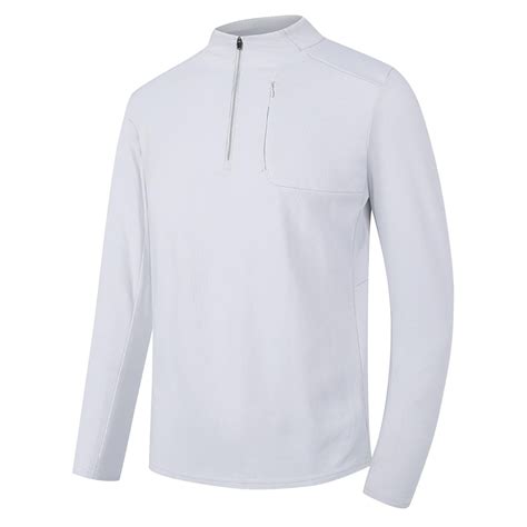 Mens 3/4 Zip Pullover Fleece Clearance Pullover Casual Top Round Neck ...