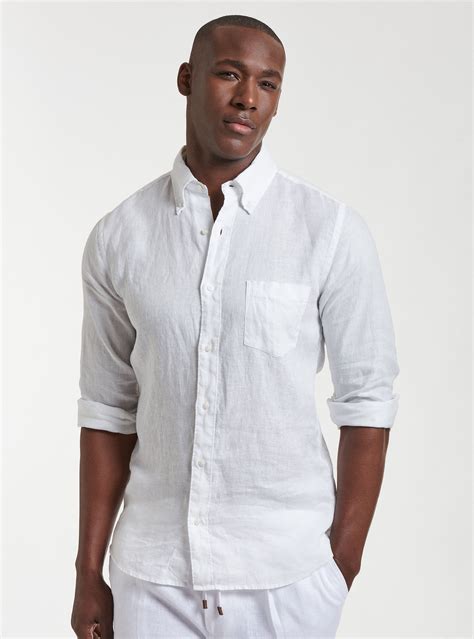 White Linen Shirts