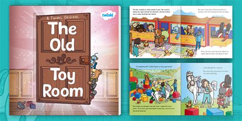 The Old Toy Room eBook - Children's Book about Old Toys