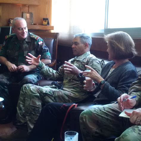USARCENT CG visits Lebanon