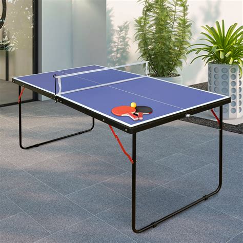 Vandia Table Tennis Table,Outdoor Table Tennis,Foldable & Portable Ping ...