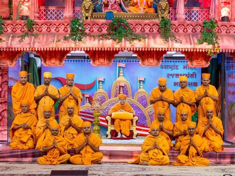 BAPS Swaminarayan Temple Silver Jubilee Celebrations in Anand