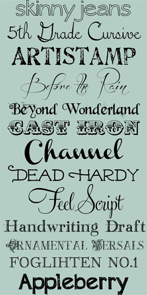 Font Creator Program 的图像结果