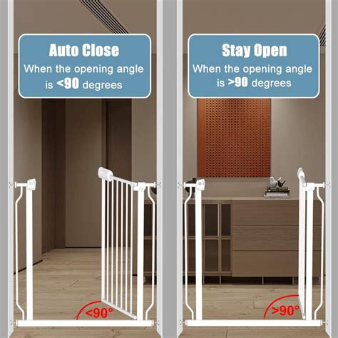 Buy Flower Frail Extra Wide Baby Gates 57.5-62 Inch for Stairs Doorways ...
