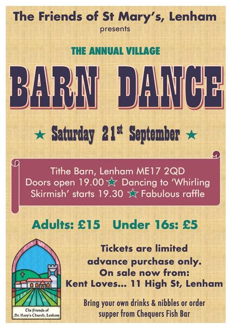 The Annual Village Barn Dance, Tithe Barn, Lenham, Maidstone, 21 ...