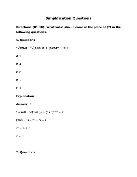 Daily Post Simplification Questions - Prelims - Studocu