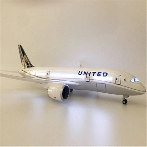 Buy Airplanes Diecast Models for United Airlines B787 Voice Controlled ...