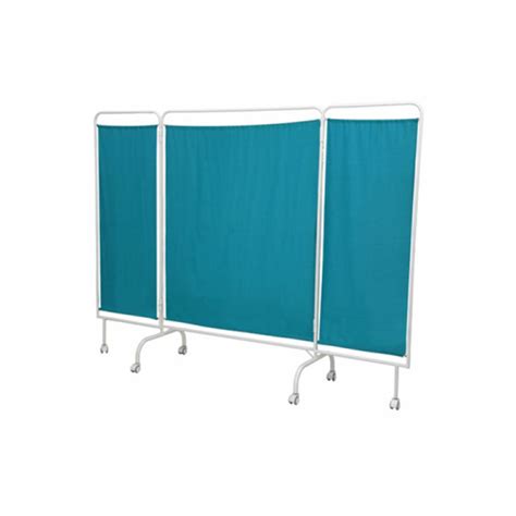Hospital Bed side Screen- 3 Folds, Mild Steel