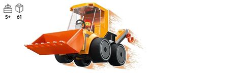 LEGO City Rides – Construction Loader - Mini Construction Toy with ...