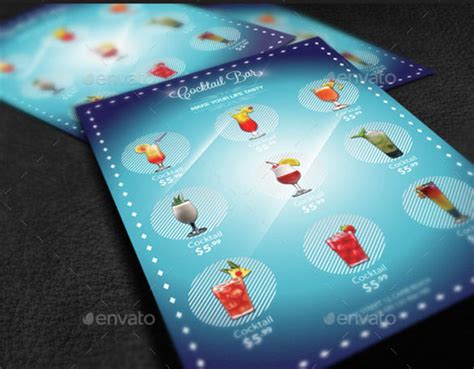 Image result for Cocktail Menu Template