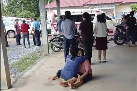 泰国幼儿园枪案致38死：凶手曾因吸毒被警队除名，枪杀妻儿后自杀|凶手_新浪财经_新浪网