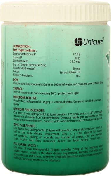 Vital Z Oral Powder | Orange Flavour: Uses, Side Effects, Price, Dosage ...