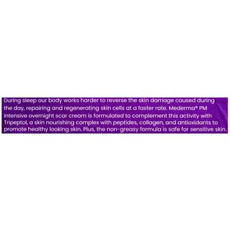 Buy MEDERMA PM INTENSIVE OVERNIGHT CREAM 10GM (FREE REVLON TOUGH & GLOW ...