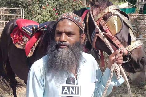 Watch: Man Commutes To Work On Horse, Says