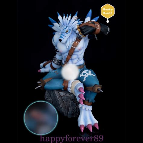 Furry Studio Digimon Adventure Were Garurumon Resin India | Ubuy