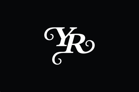 Monogram YR Logo V2 Gráfico por Greenlines Studios · Creative Fabrica