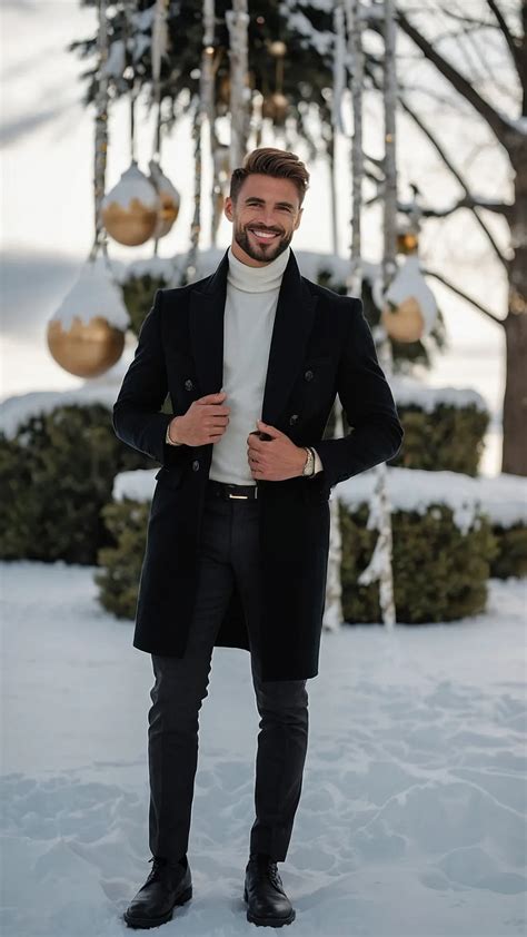 Festive Flair: 25 Stunning Men's Outfit Ideas for the Holidays - Cheer ...
