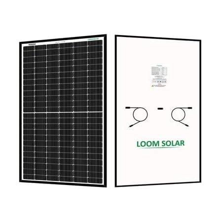Loom Solar Shark Bi-Facial Solar Panel, 440-530 Watt, 144 Cells, 9 Bus ...