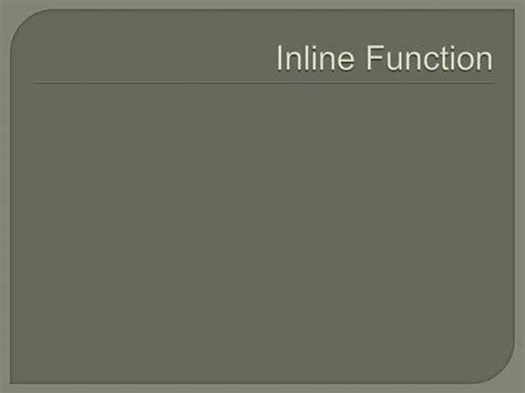 Image result for Inline Function Example