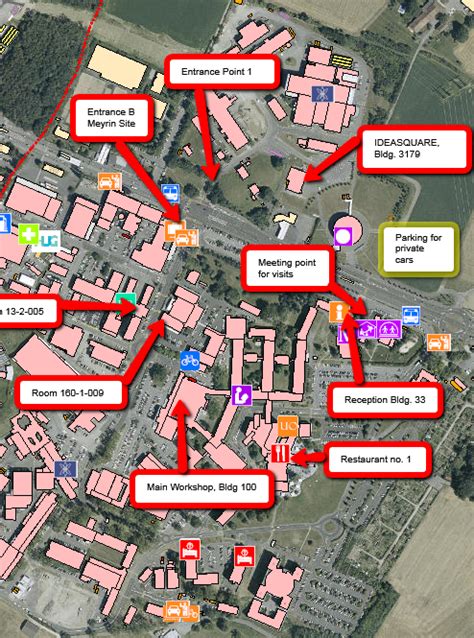 Image result for How Big Is CERN Map