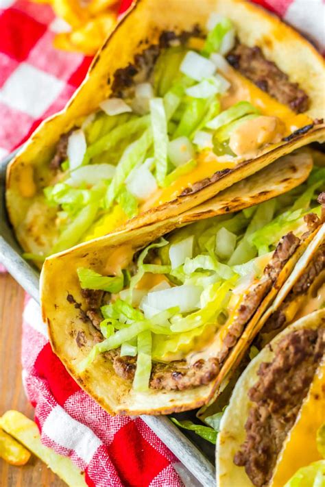 Big Mac Smash Tacos (Viral TikTok Recipe) - 4 Sons 'R' Us