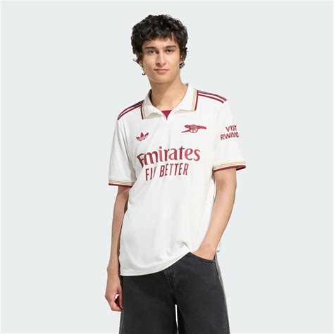 Arsenal 25/26 Third Jersey - White | adidas Hong Kong
