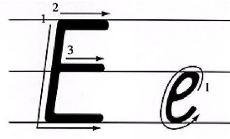 "E"的正确笔画顺序是什么?_百度知道