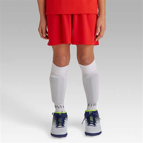 Second Life - Kids' Football Shorts Essential - Red - FAIR KIPSTA ...