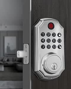 ZSZ Smart Locks for Front Door, Keyless Entry Door Lock with ...